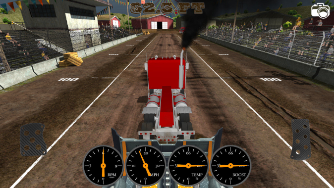 free truck pulling trailer games