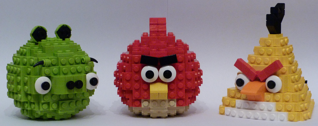 angry birds go lego