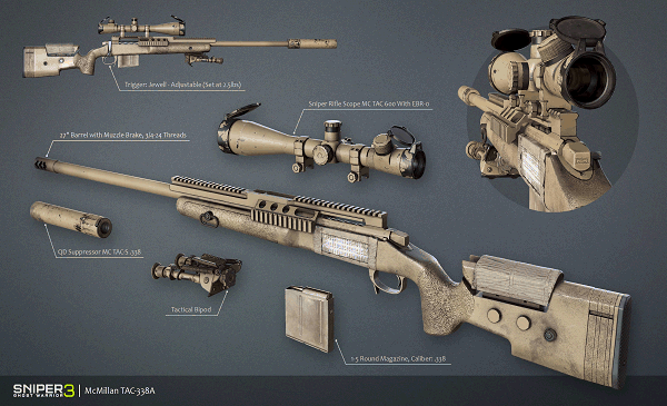 The Legendary McMillan TAC-338A available now in Sniper Ghost Warrior 3 ...