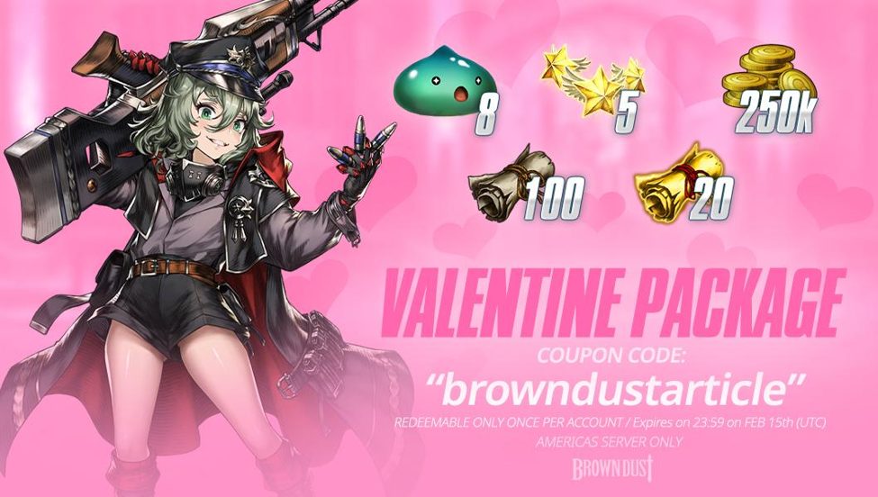 Brown Dust’s Valentine Update
