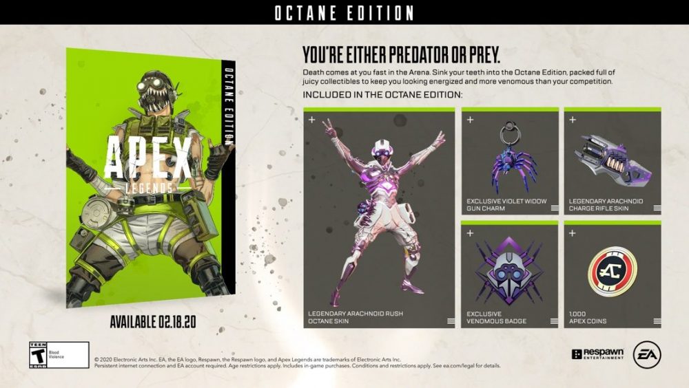 Apex Legends Octane Edition Available Now Invision Game Community