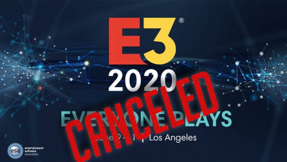 E3 2020 is cancelled