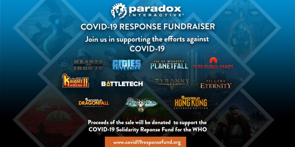 Paradox Interactive steam COVID 19