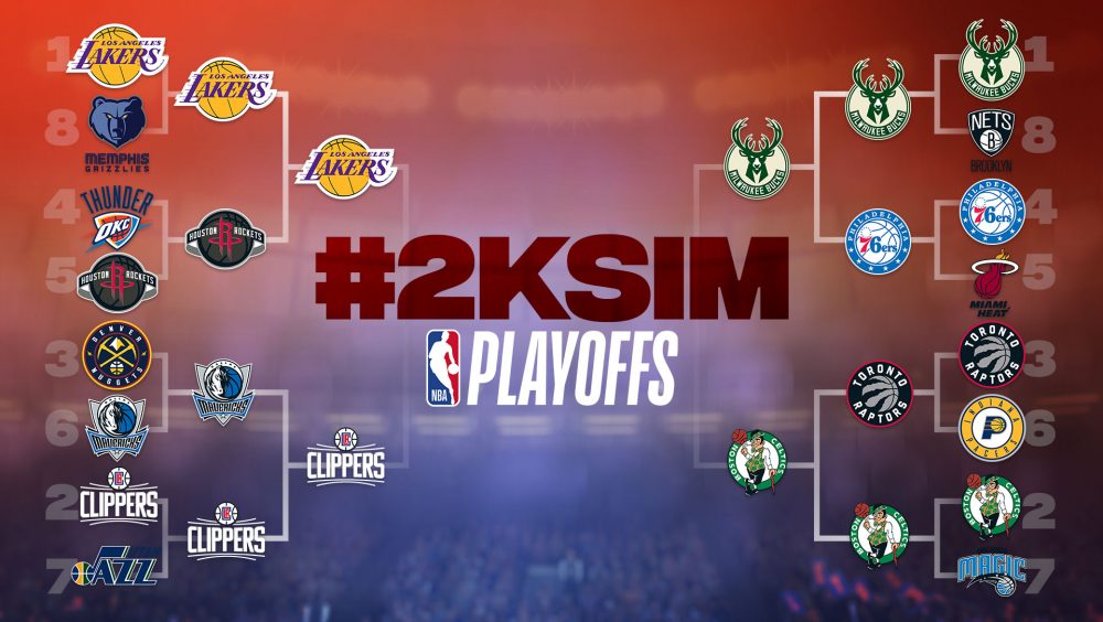 Nba 2k Announces Results Of 2ksim Playoff Second Round Invision Game Community