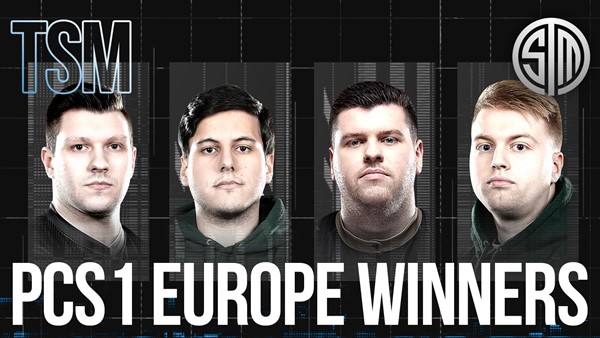 TSM wins the PCS1 Europe Grand Finals