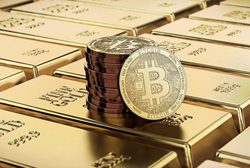 bitcoin and gold