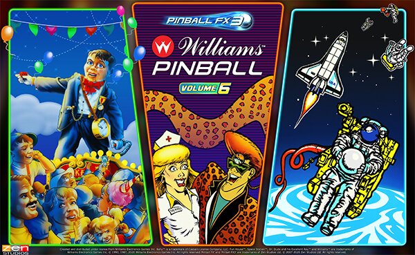 Williams Pinball Volume 6
