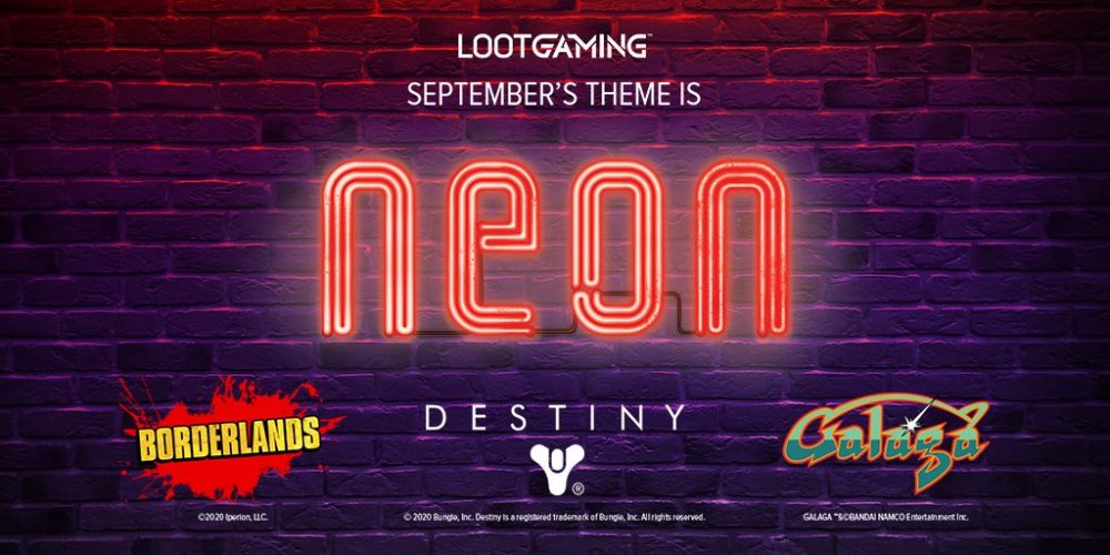 Neon’ themed Gaming crate