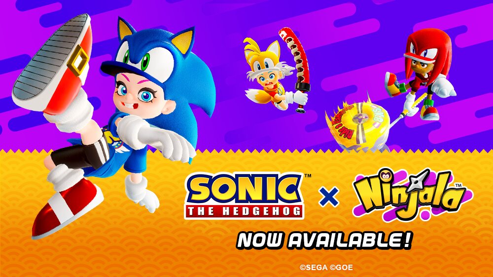 Ninjala x Sonic