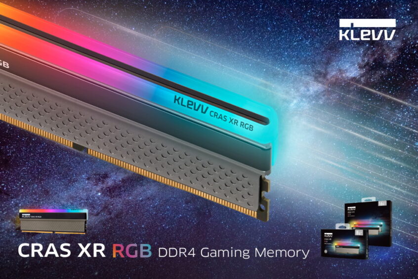 CRAS XR RGB and BOLT XR DDR4 Gaming Memory