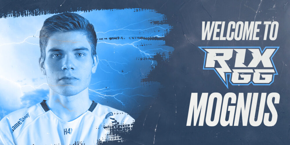 Rix.GG signs Joonas "Mognus" Salo