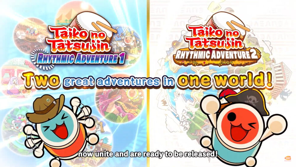 TAIKO NO TATSUJIN RHYTHM ADVENTURE 1 & 2