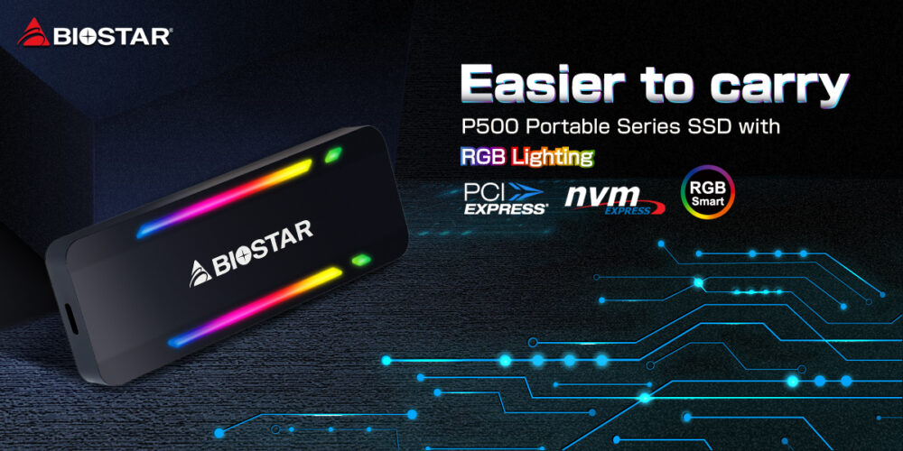 biostar P500 Portable series SSD