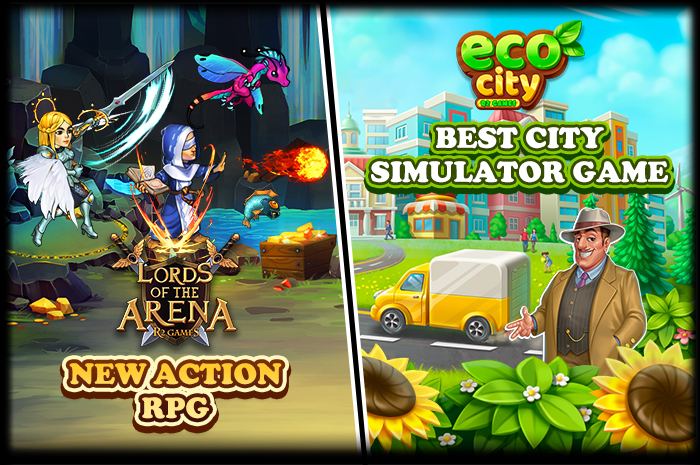 R2Games Launches Eco City and Lords of the Arena