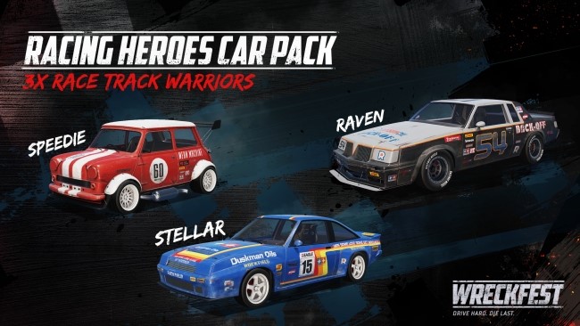 Wreckfest Racing Heroes Car Pack