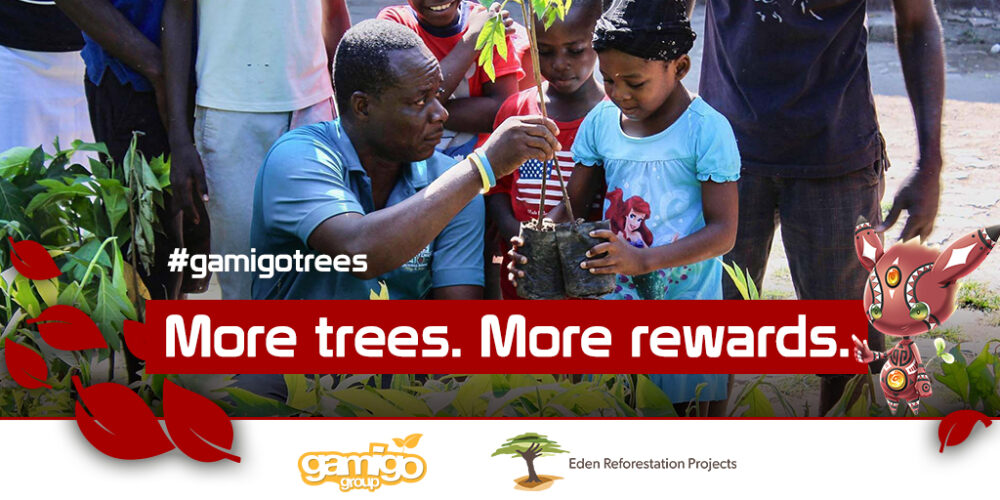 gamigo and Eden Reforestation Projects join together