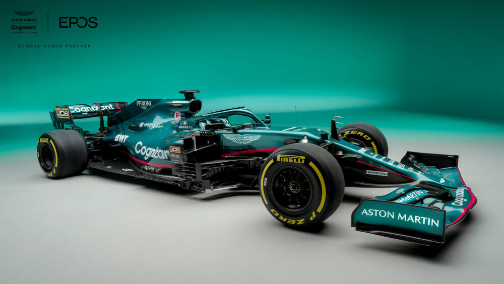 Aston Martin Cognizant Formula One Team partners with EPOS