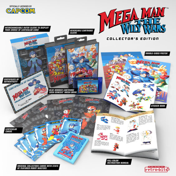 Mega Man The Wily Wars Collector's Edition Coming To Europe