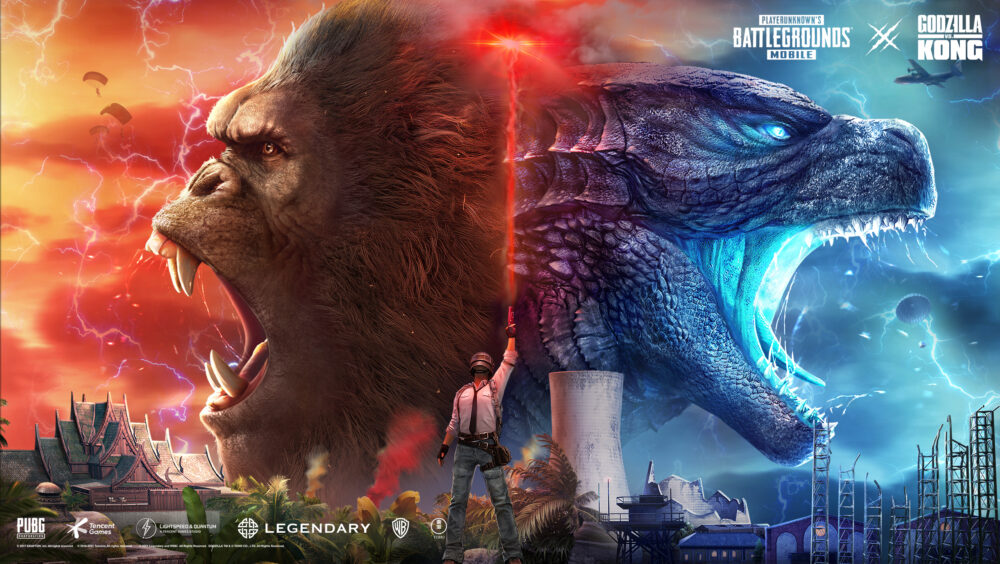 PUBG MOBILE adds Godzilla vs. Kong