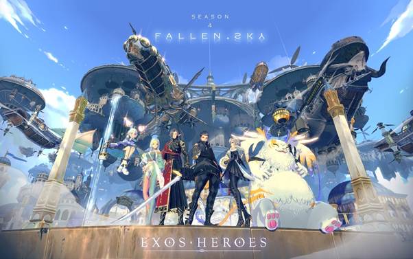 Exos Heroes updates Season 4 ‘FALLEN SKY’