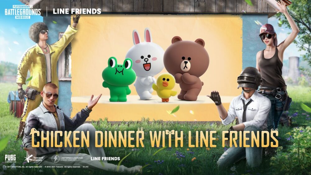 Pubg Mobile Partners With Line Friends Invision Game Community