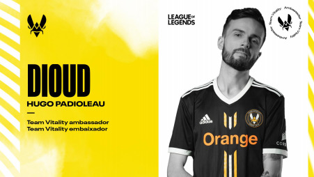 Team Vitality signs Hugo “Dioud” Padioleau