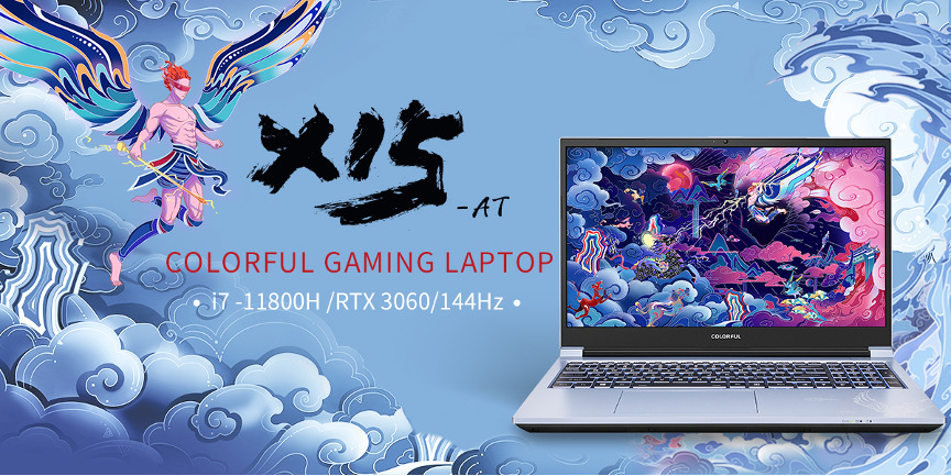 Colorful X15-AT Gaming Laptop