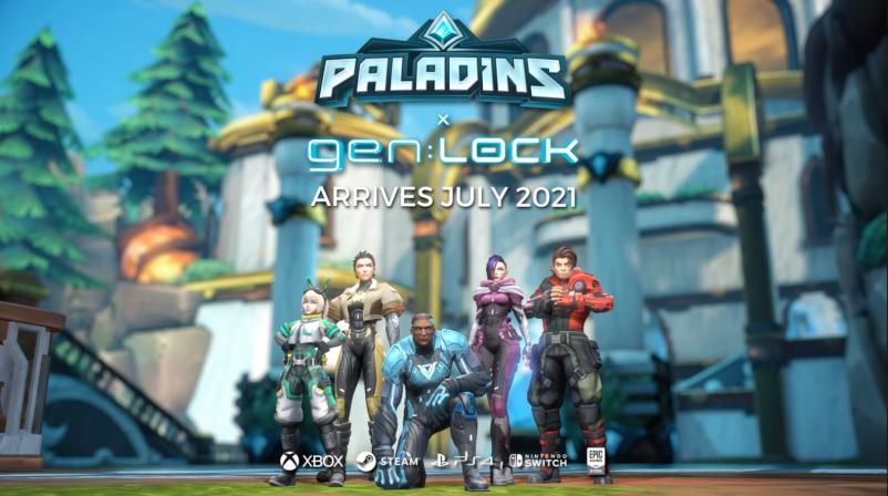 gen LOCK Crossover Now Live in Paladins