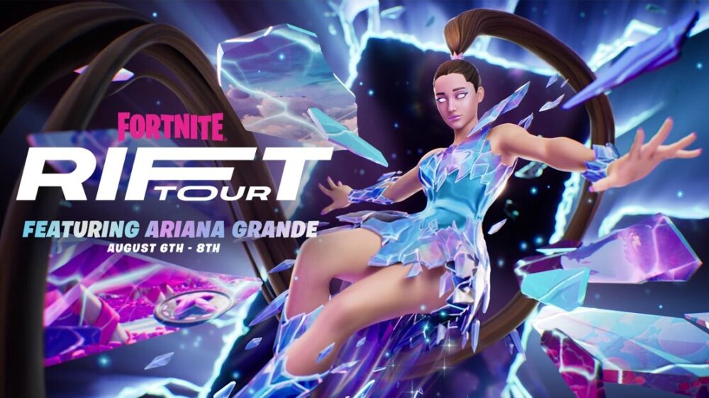 Ariana Grande Headlines Fortnite Rift Tour