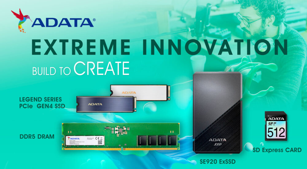 ADATA Unveils a New Lineup of Xtreme Innovations