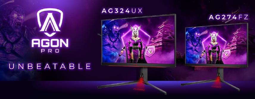 discover the new AGON PRO esports monitors