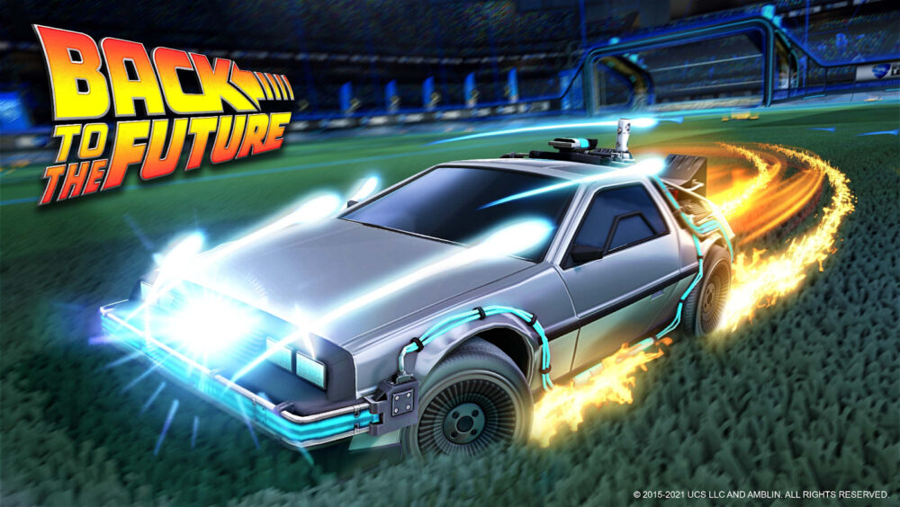 Back to the Future Returns to Rocket League