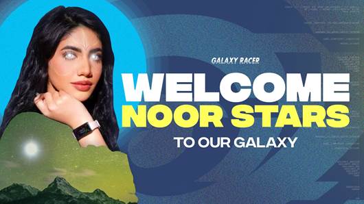 Galaxy Racer signs YouTube sensation Noor Stars