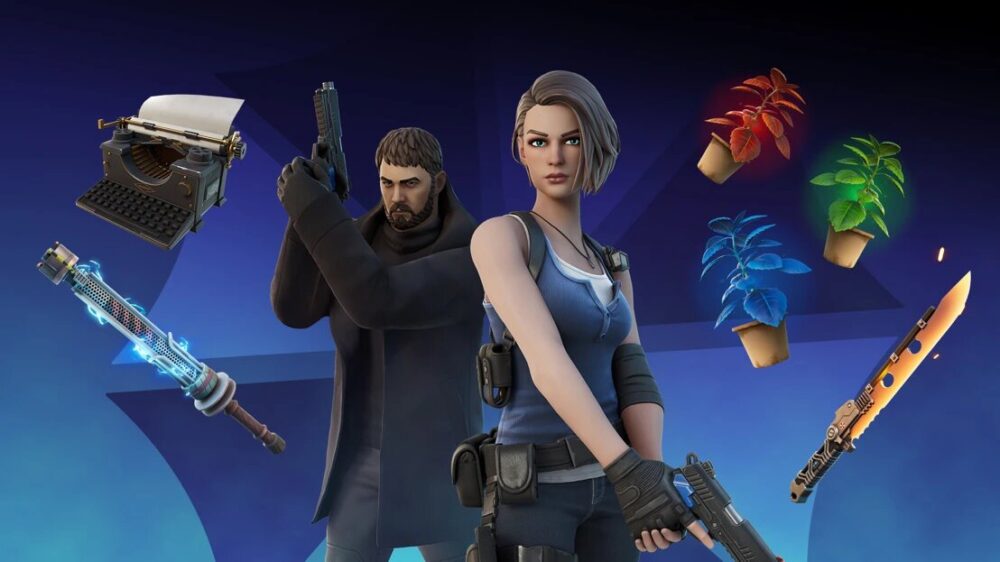 Chris Redfield, Jill Valentine, Fortnite