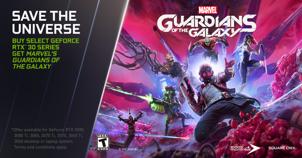 Marvels Guardians of the Galaxy & Alan Wake Remastered launches with NVIDIA DLSS