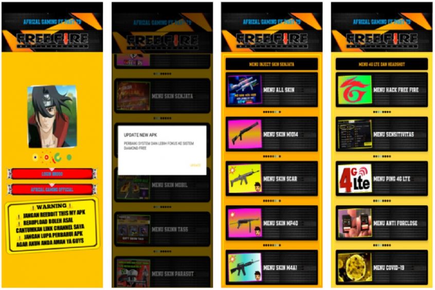 Image of Skin Injectors for Free Fire