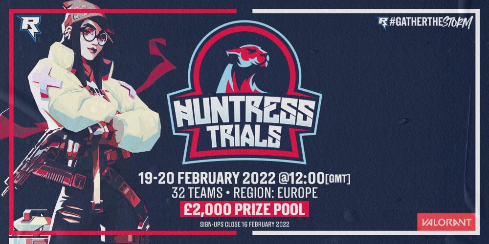 Rix.GG announces Huntress Trials VALORANT Tournament for February