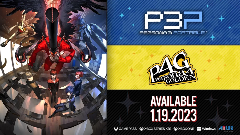 Persona 4 Golden & Persona 3 Portable