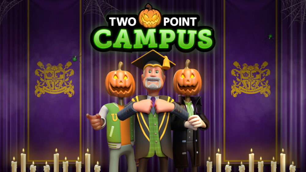 Two Point Campus halloween