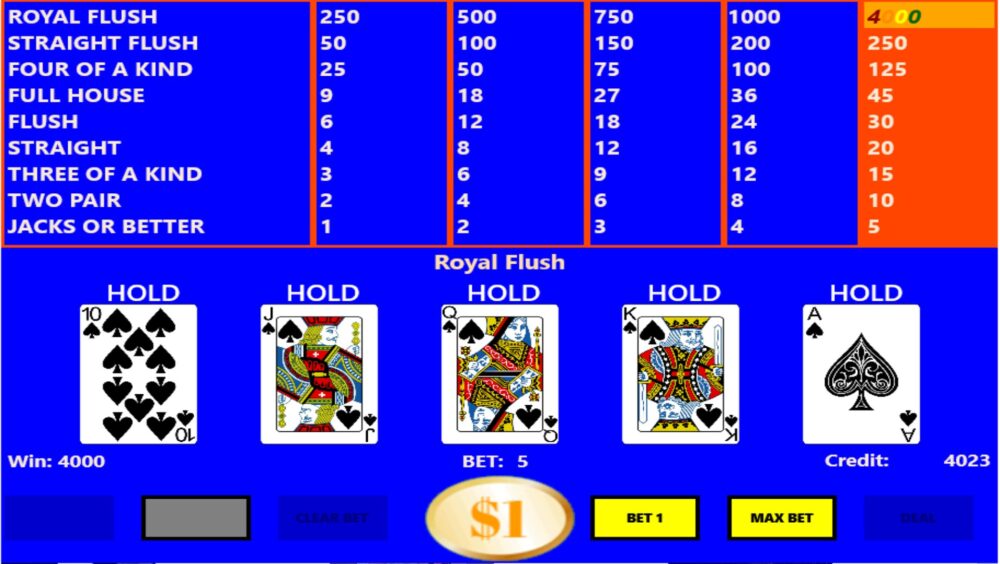 Is video poker a game of skill or luck?