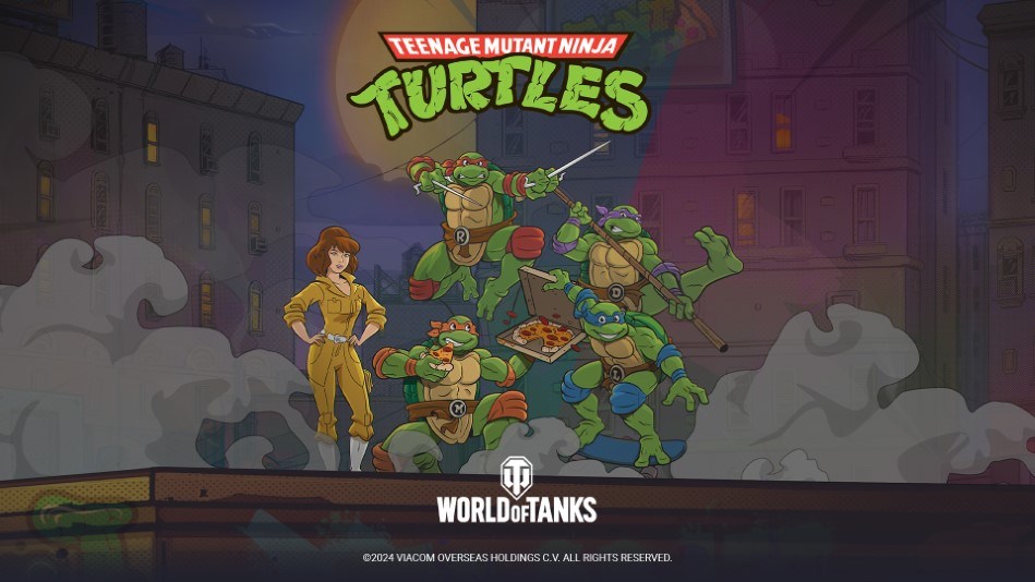 Teenage Mutant Ninja Turtles Join World of Tanks