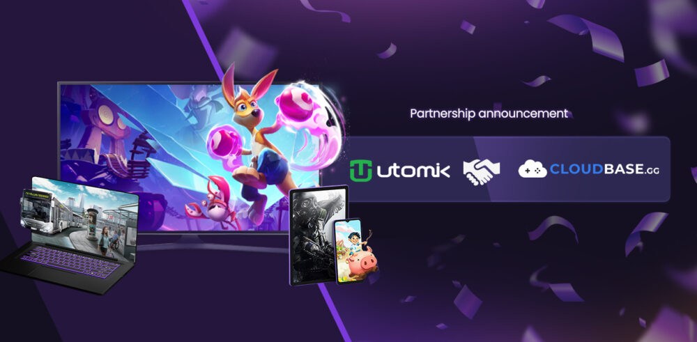 Utomik and Cloudbase.gg Announce Partnership