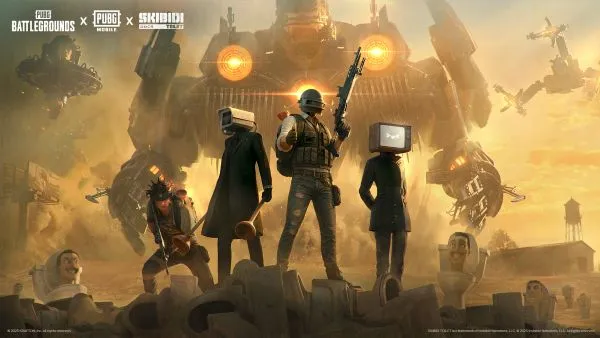 PUBG and PUBG Mobile Announce Skibidi Toilet Crossover Event