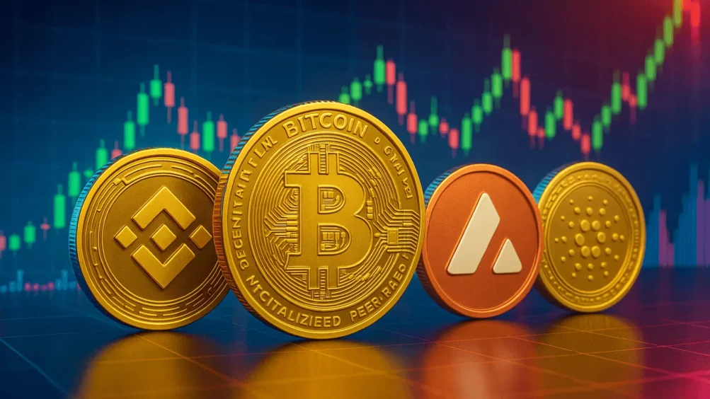 Bitcoin BNB and Avalanche