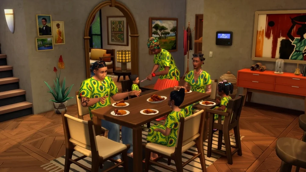 The Sims 4 West African