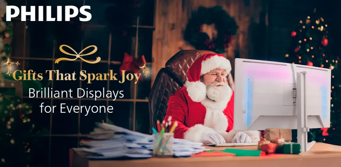 Tis the Season Ideal gift ideas from Philips Monitors and Evnia