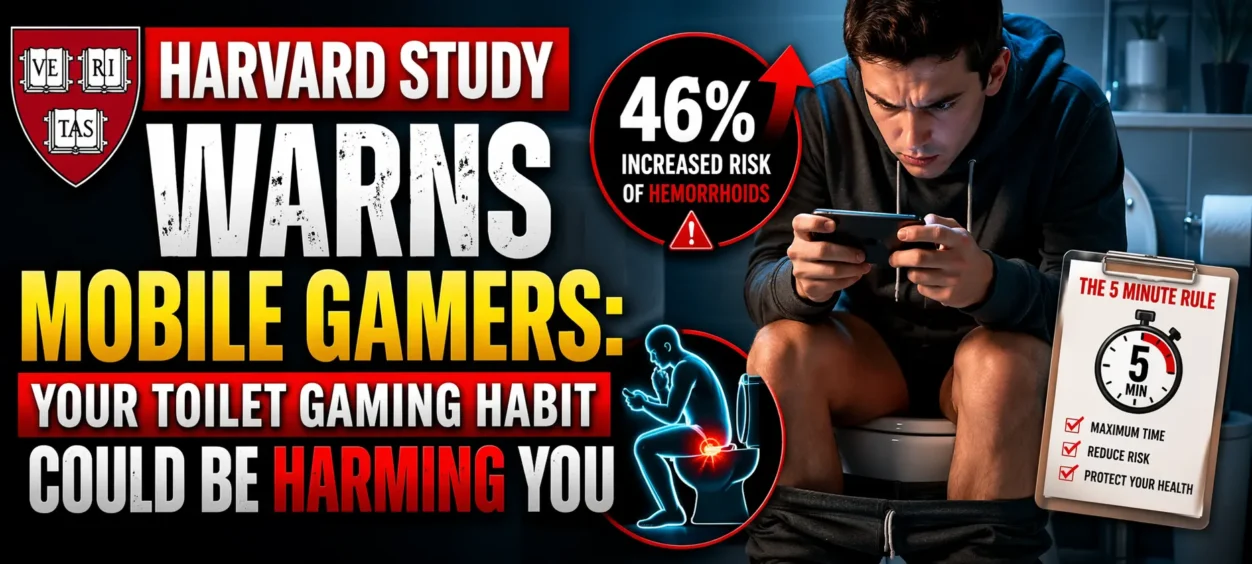 Harvard Study Warns Mobile Gamers Your Toilet Gaming Habit Could Be Harming You