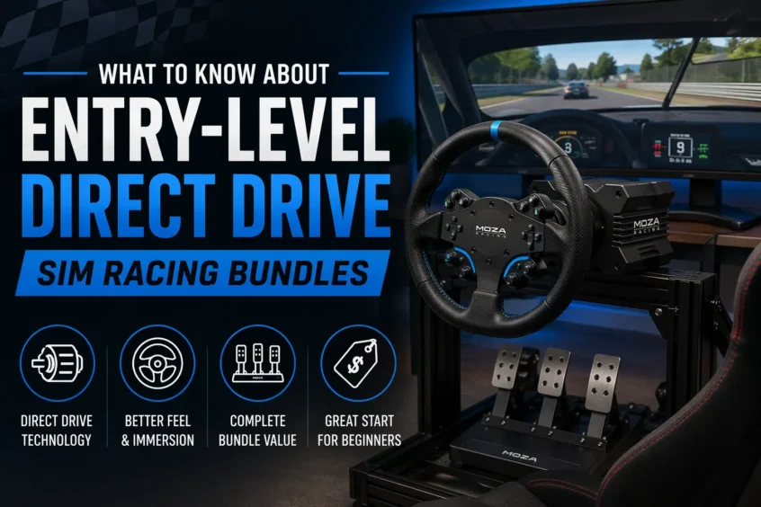 What to Know About Entry-Level Direct Drive Sim Racing Bundles