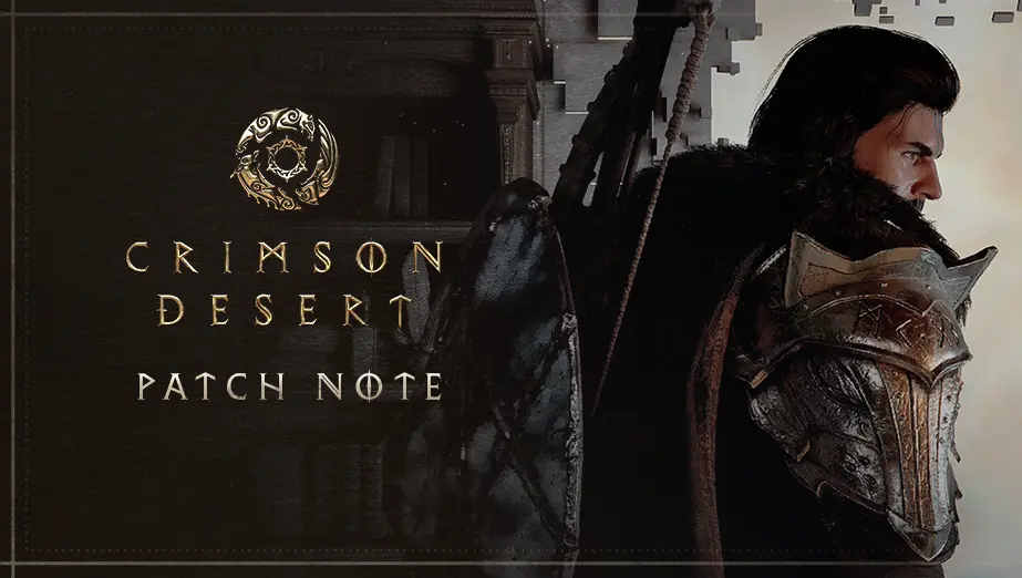 Crimson Desert Patch 1.05.00 update gameplay