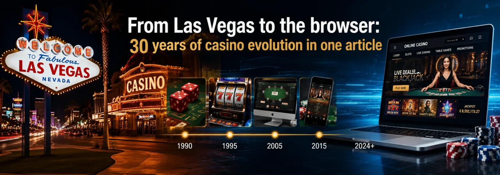From Las Vegas to the browser